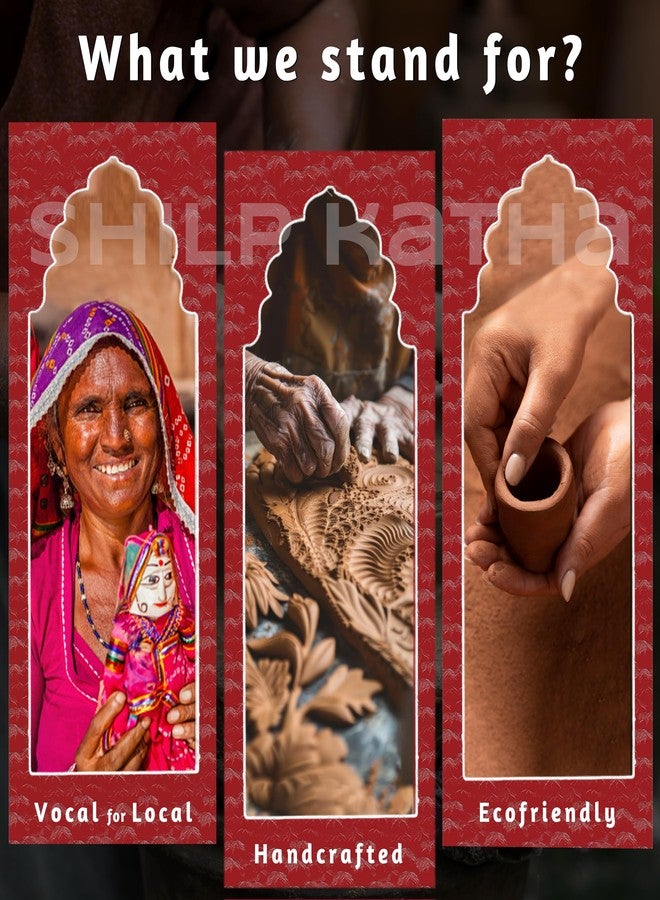 SHILP KATHA شيلب كاثا، فن باستار العتيق لتزيين المنزل | عازف موسيقي قبلي لغرفة المعيشة | قطعة فنية يدوية الصنع كهدية | دول - Image 5